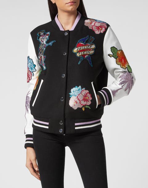 Leather Bomber Hawaii Women