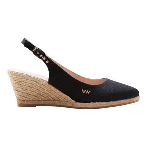 Palomera Canvas Espadrille Wedges