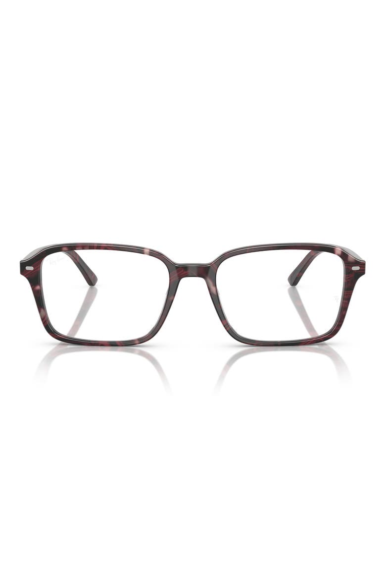 54mm Square Optical Glasses, Main, color, VIOLET