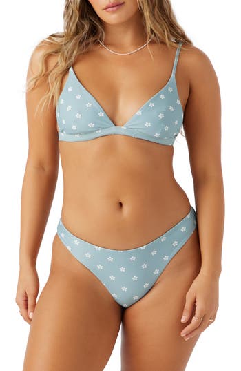 O'neill Saltwater Essentials Seaside Bikini Top In Multi