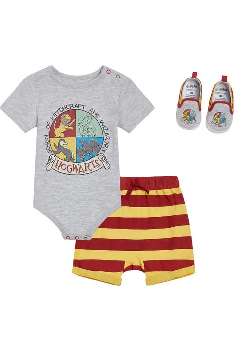 Bodysuit and Shorts Set with Shoes