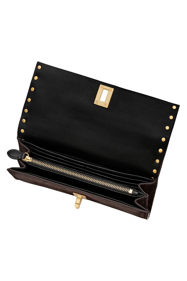 Darren Leather Continental Wallet, Alternate, color, FONDANT
