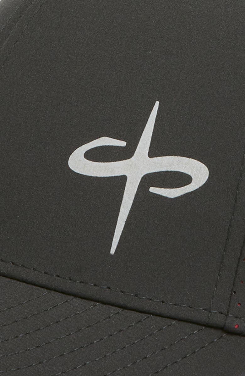 SANTO STUDIO Foil Insignia Performance Snapback Baseball Hat, Alternate, color, Black