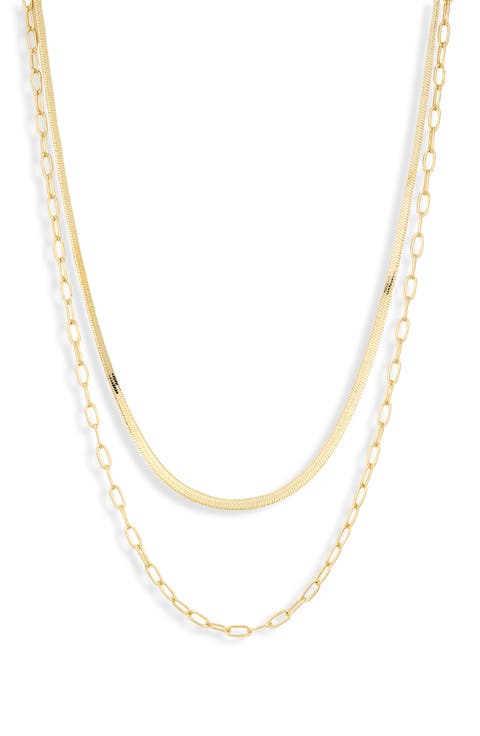 Two Chains Necklace
