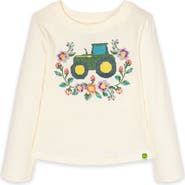 John Deere Girls' Long Sleeve T-Shirt