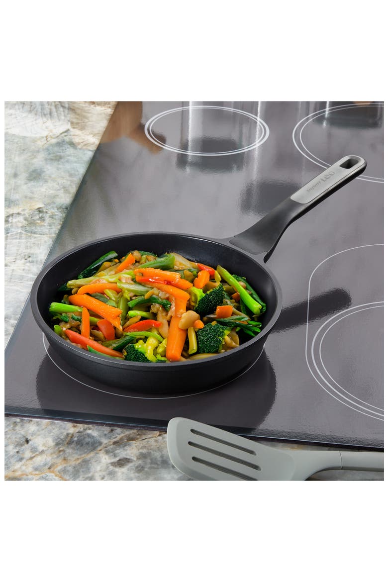 Leo Stone Nonstick 10" Frying Pan, Alternate, color, BLACK