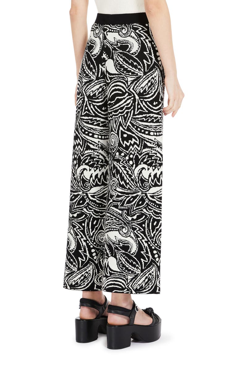 Weekend Max Mara Lince Wide Leg Knit Pants, Alternate, color,