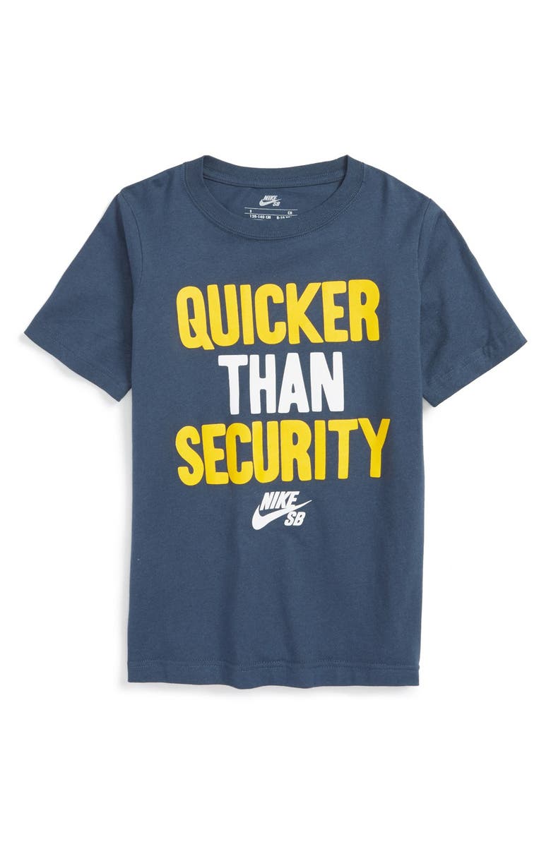 Nike 'SB Quicker Than Security' Graphic T-Shirt, Main, color, 