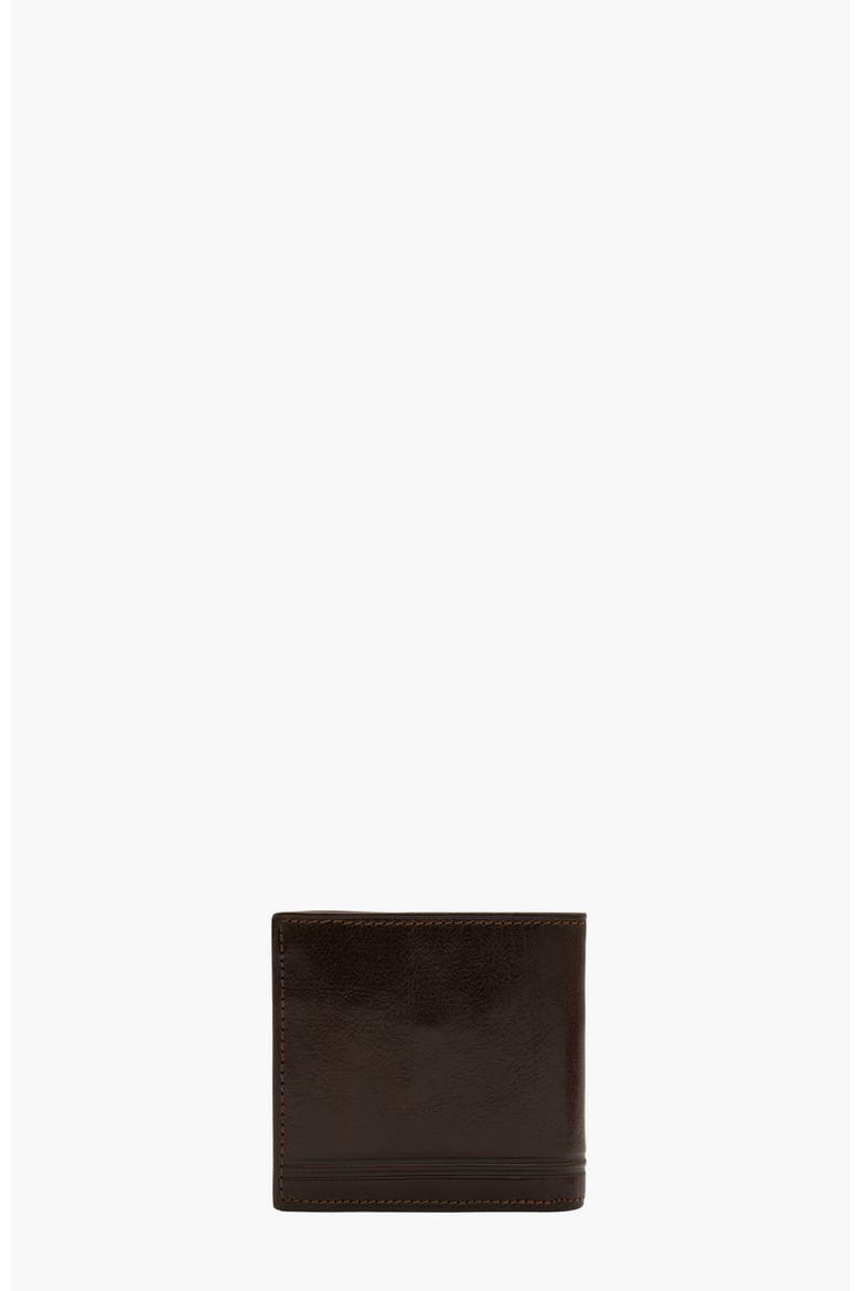 Gentleman Trifold Slim Leather Wallet 554, Alternate, color, Brown