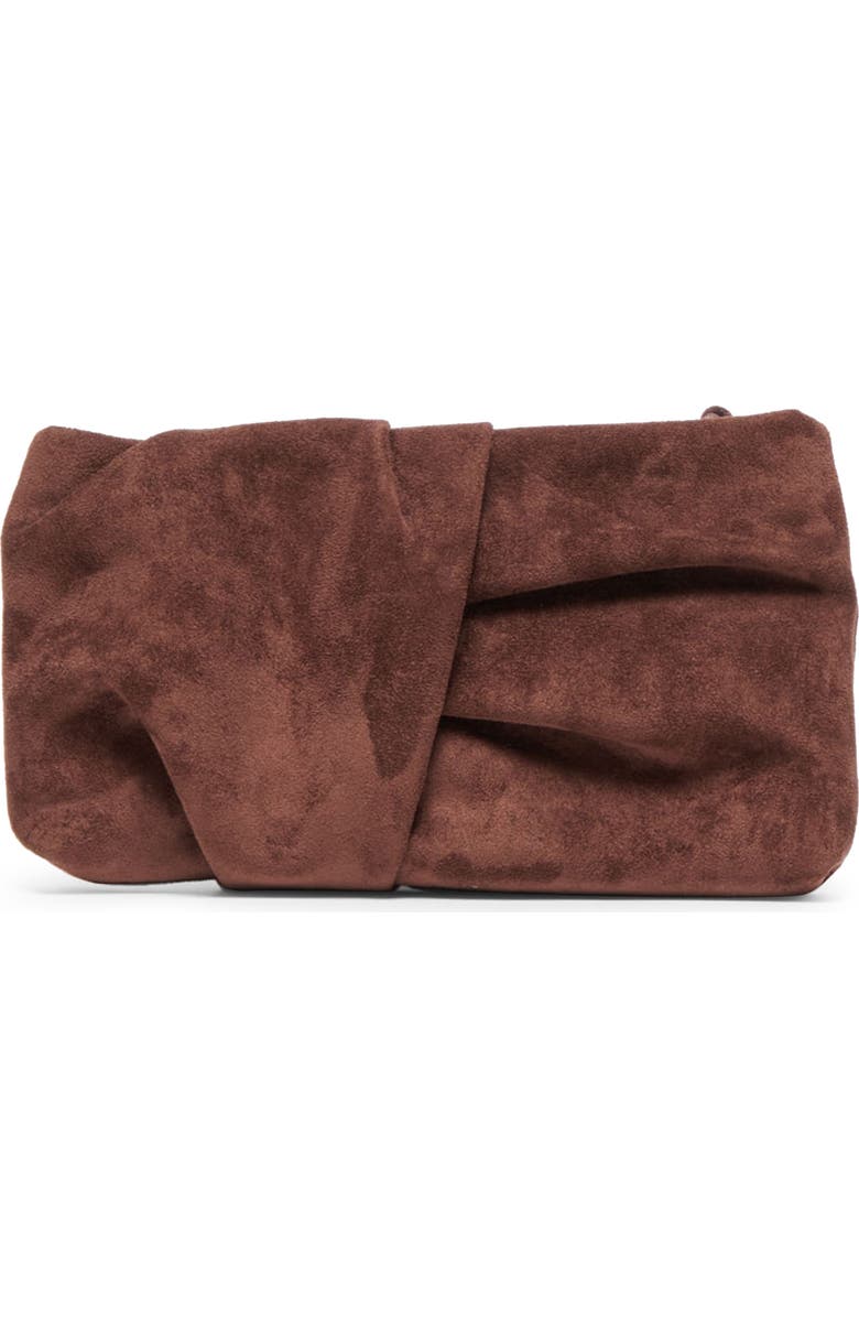 Dolce Vita Louela Tassel Clutch, Alternate, color, Chocolate