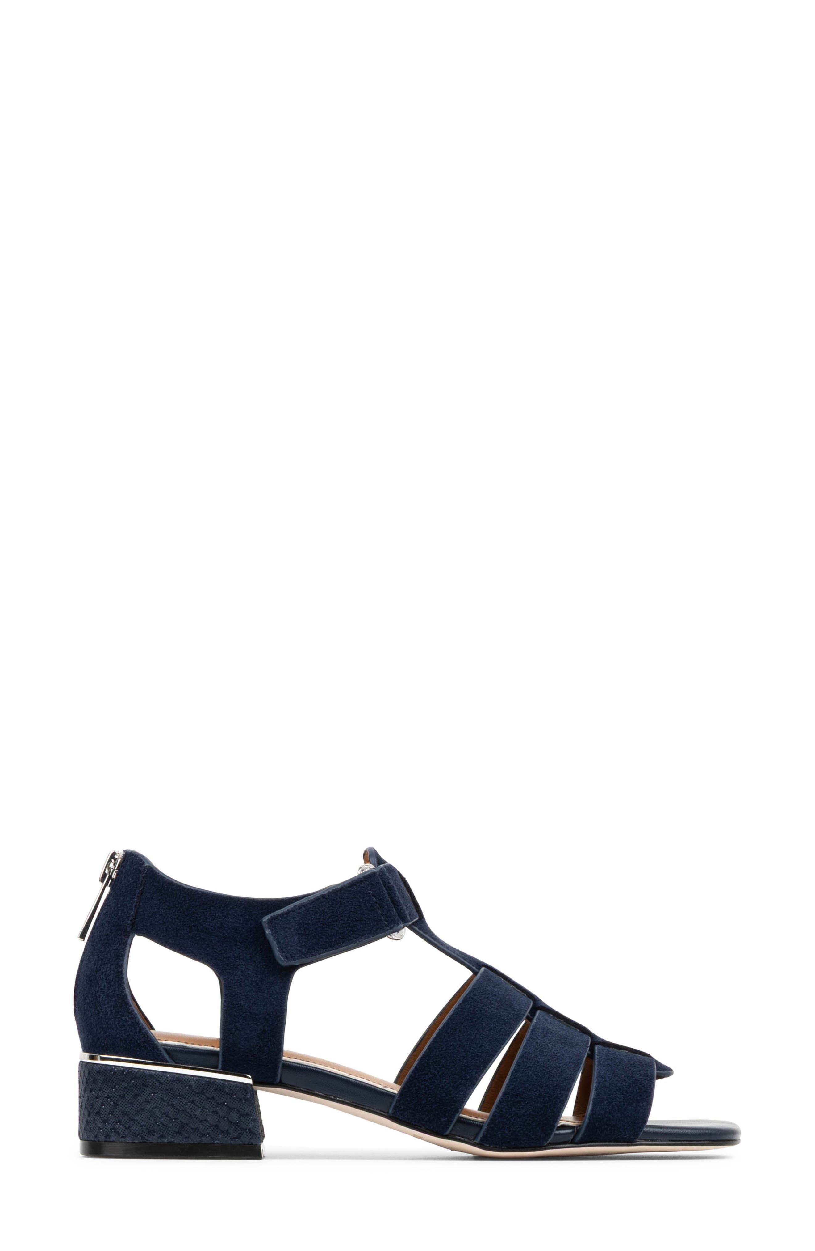 Faleisha City Fisherman Sandal, Alternate, color, NAVY