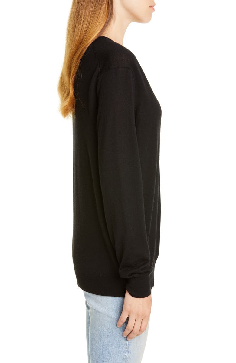 Polo Ralph Lauren V-Neck Wool, Silk & Cashmere Sweater, Alternate, color, 