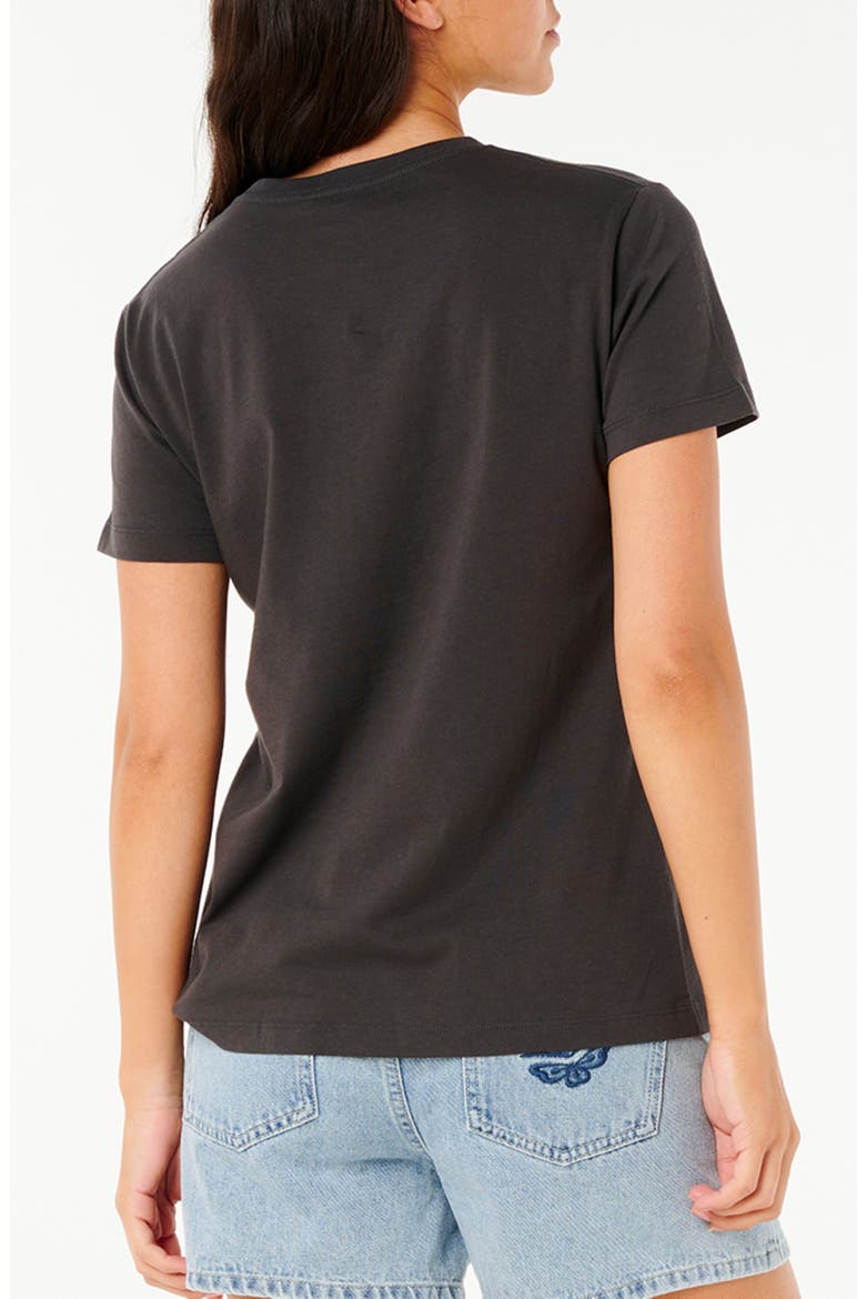 Radiant Cotton Graphic T-Shirt, Alternate, color, WASHED BLACK