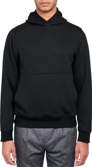 Brooklyn Brigade Slim Fit Solid Quilted Knit Hoodie