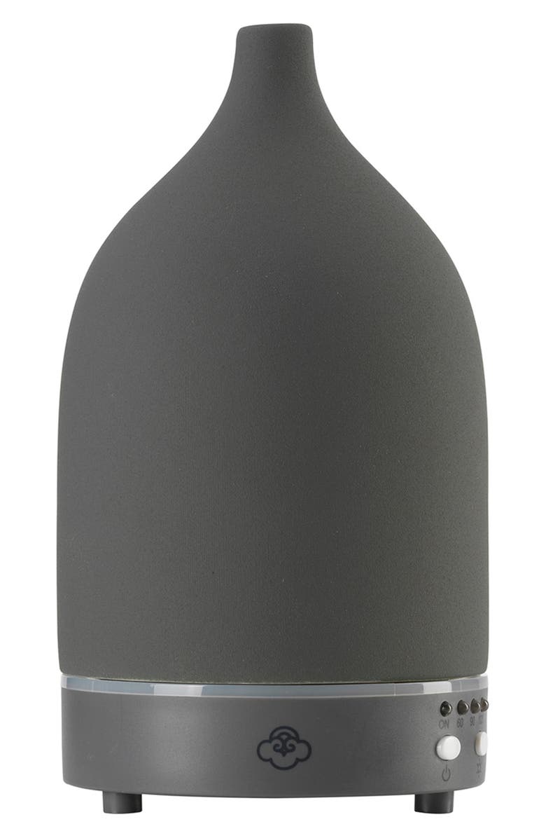 SERENE HOUSE Vapor Ceramic Ultrasonic Diffuser, Main, color, Grey