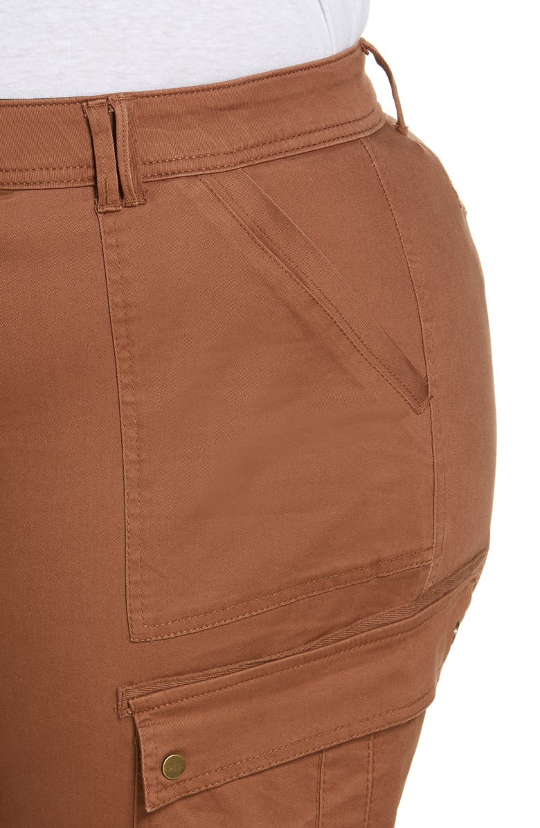 Wit & Wisdom 'Ab'Solution Roll Cuff Stretch Utility Pants, Alternate, color,