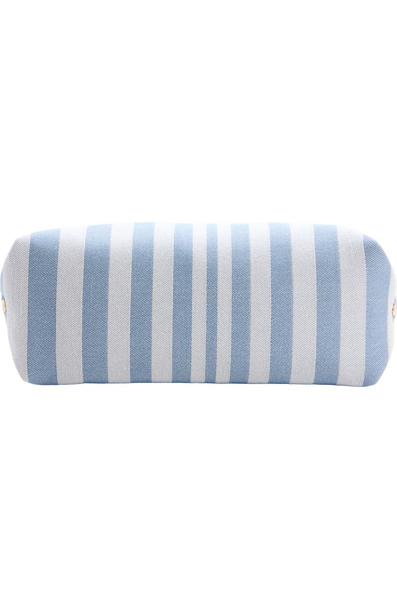 Chloé Stripy Logo Jacquard Tote, Alternate, color, Surfing Blue