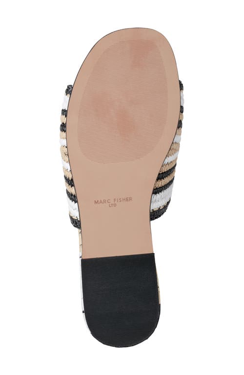 Marc Fisher Ltd Nottie Slide Sandal In Black