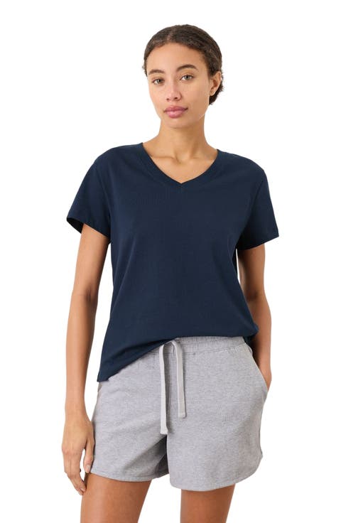 Organic Cotton Softspun Essential V-Neck Tee