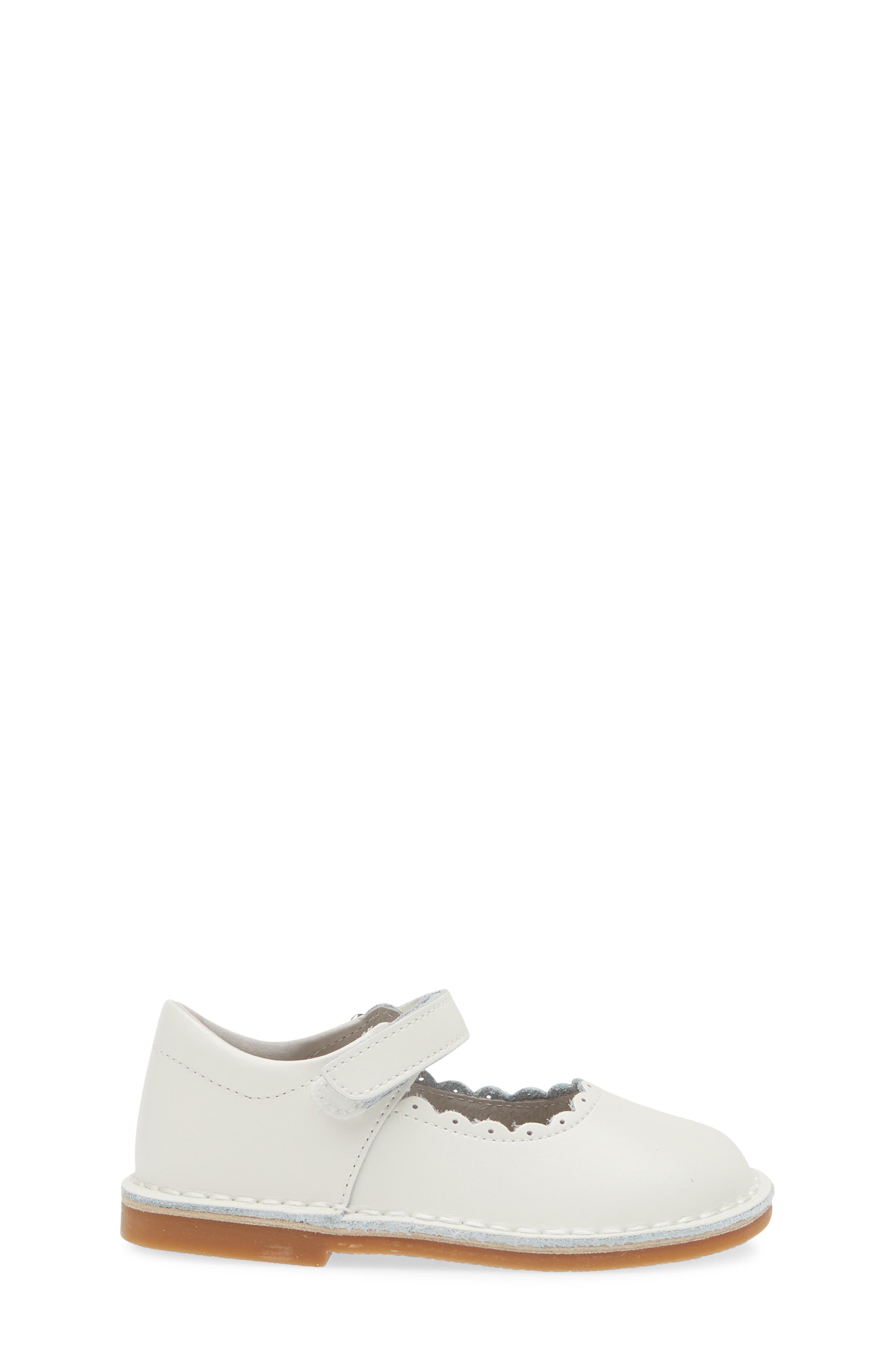 Caitlin Scallop Mary Jane, Alternate, color, OFF WHITE