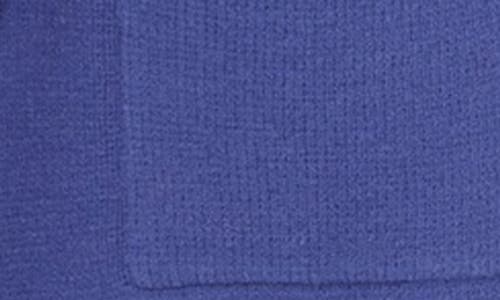 Rain And Rose Hooded Coatigan In Blue
