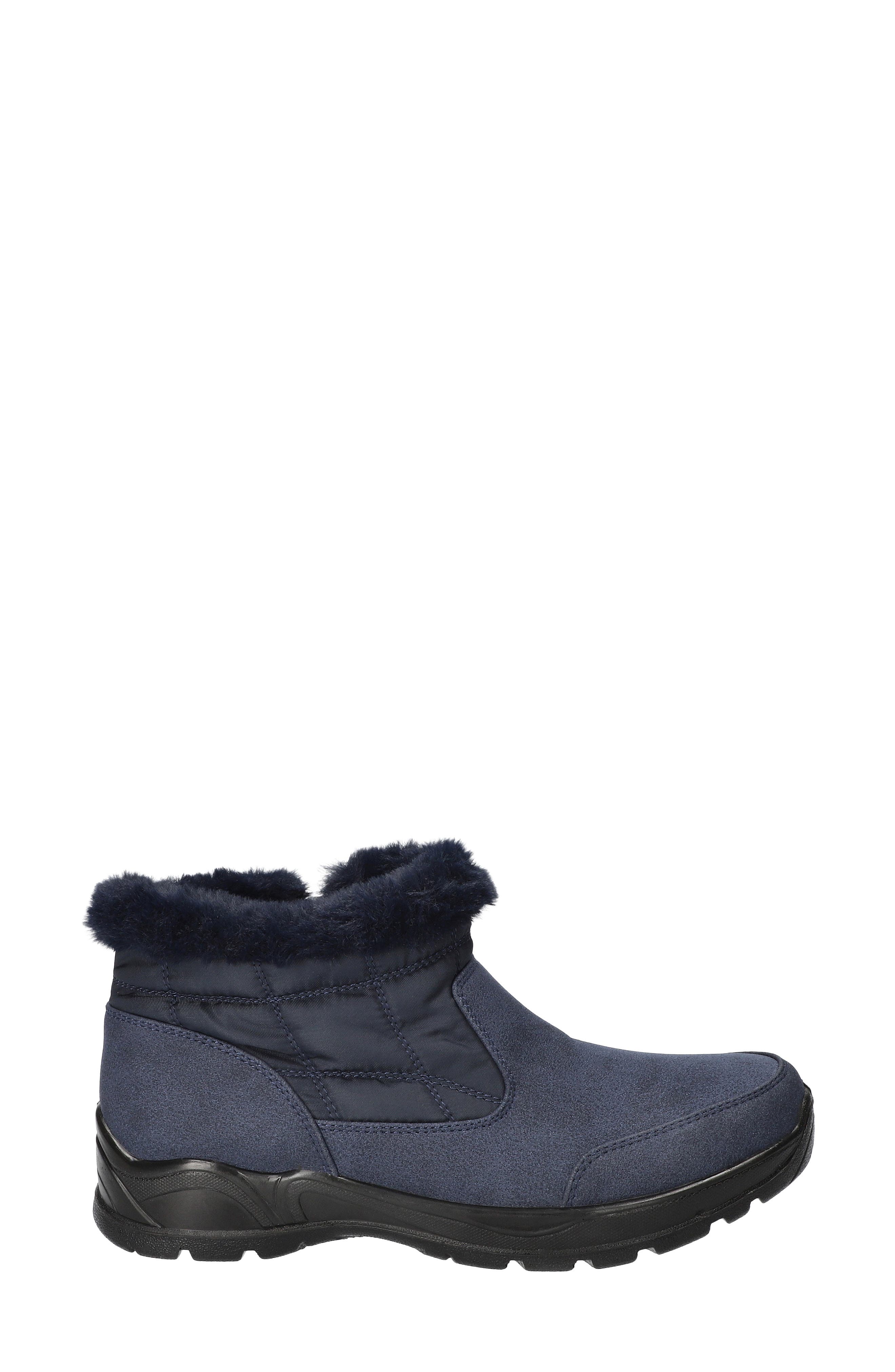 Sleet Waterproof Bootie, Alternate, color, NAVY NUBUCK