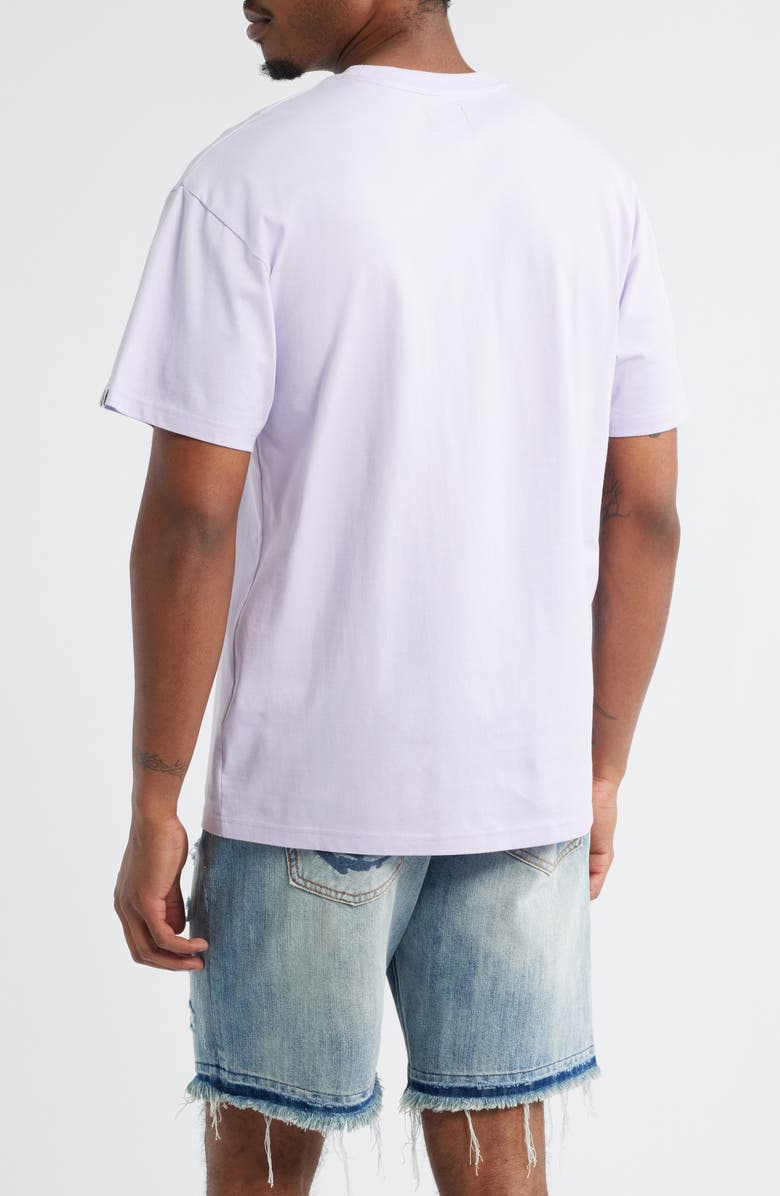 Billionaire Boys Club BB Helmet Graphic T-Shirt, Alternate, color, Pastel Lilac