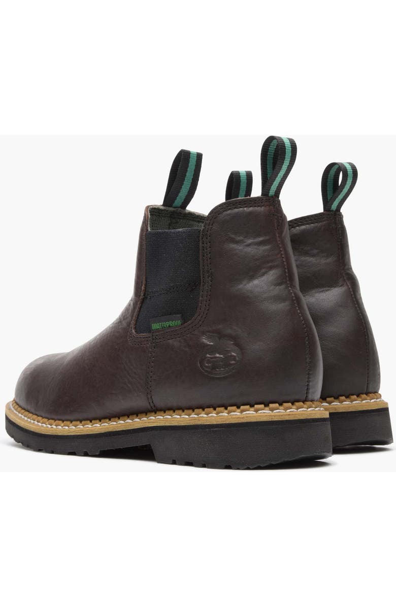 Georgia Boot Waterproof High Romeo Boot, Alternate, color, Soggy Brown