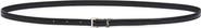 Saint Laurent YSL Extra Fine Ceinture Leather Skinny Belt