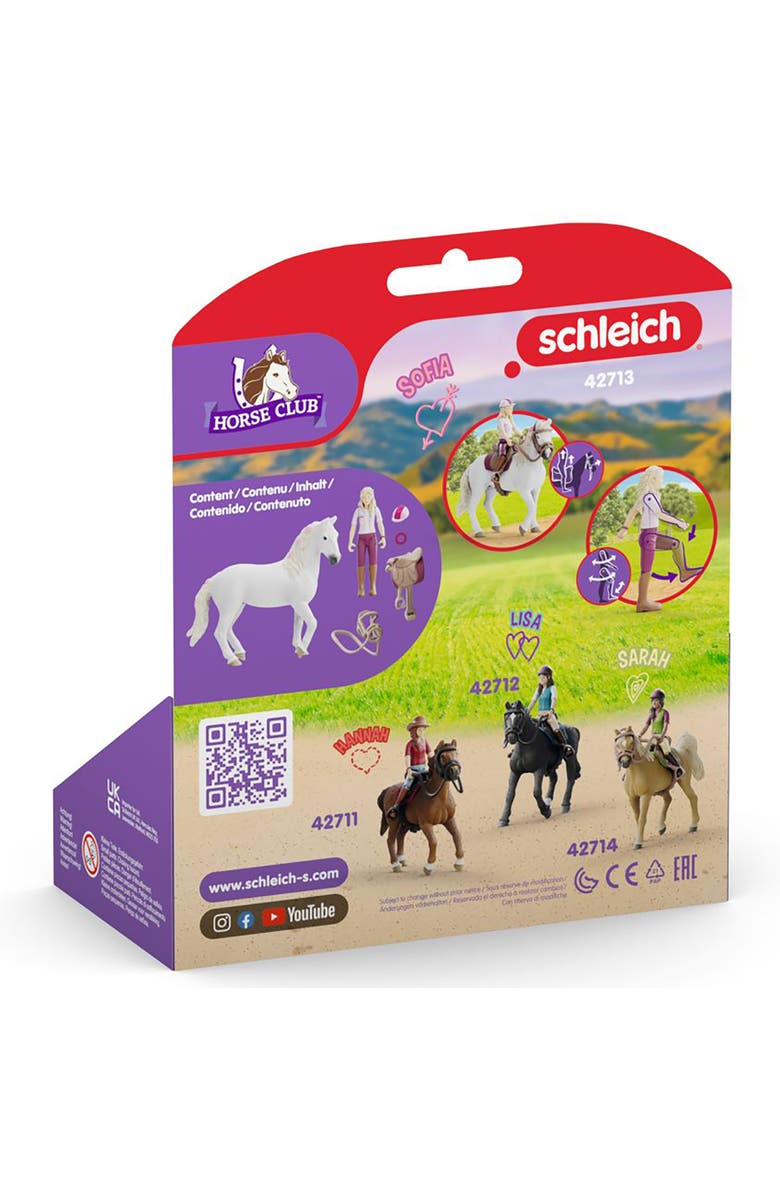 Schleich Horse Club Sofia & Blossom 6pc Playset, Alternate, color, Multicolored