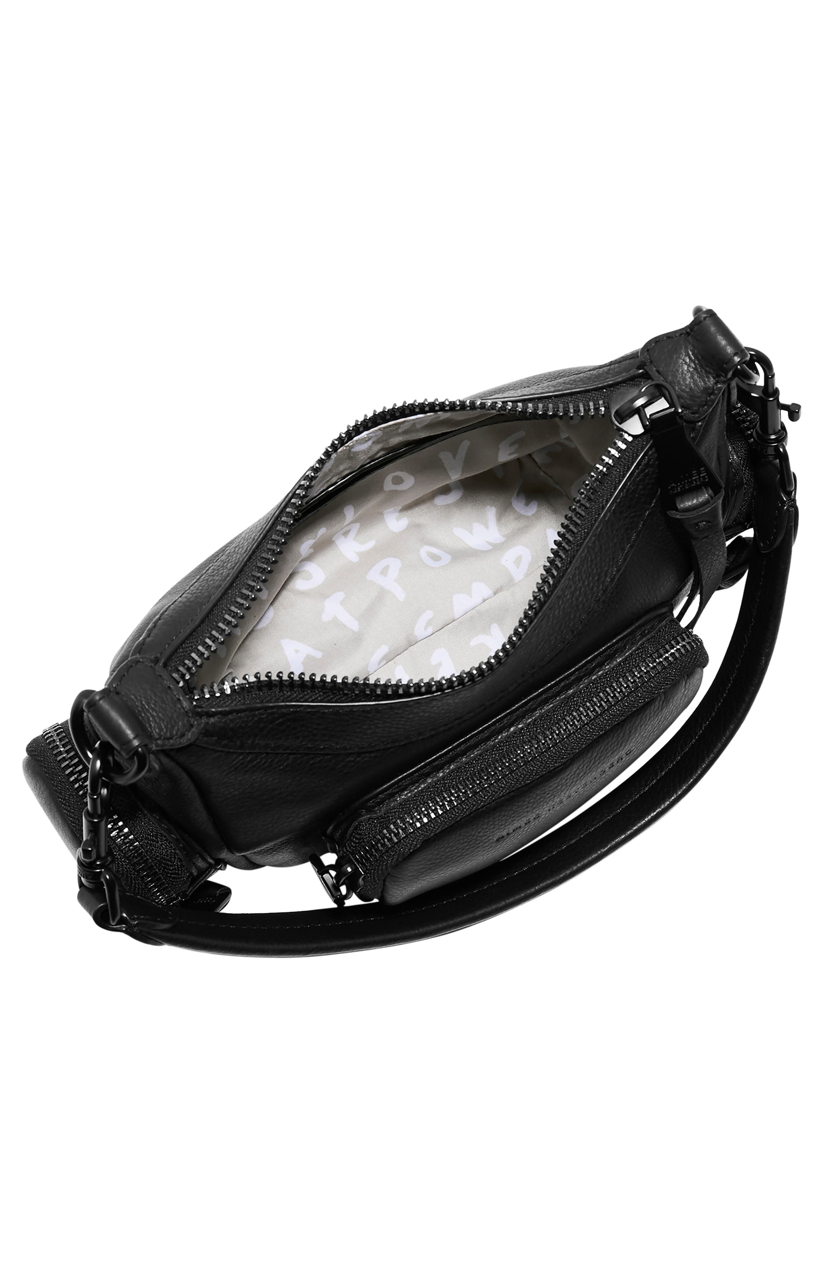 AIMEE Away We Go Mini Convertible Crossbody Bag, Alternate, color, Black