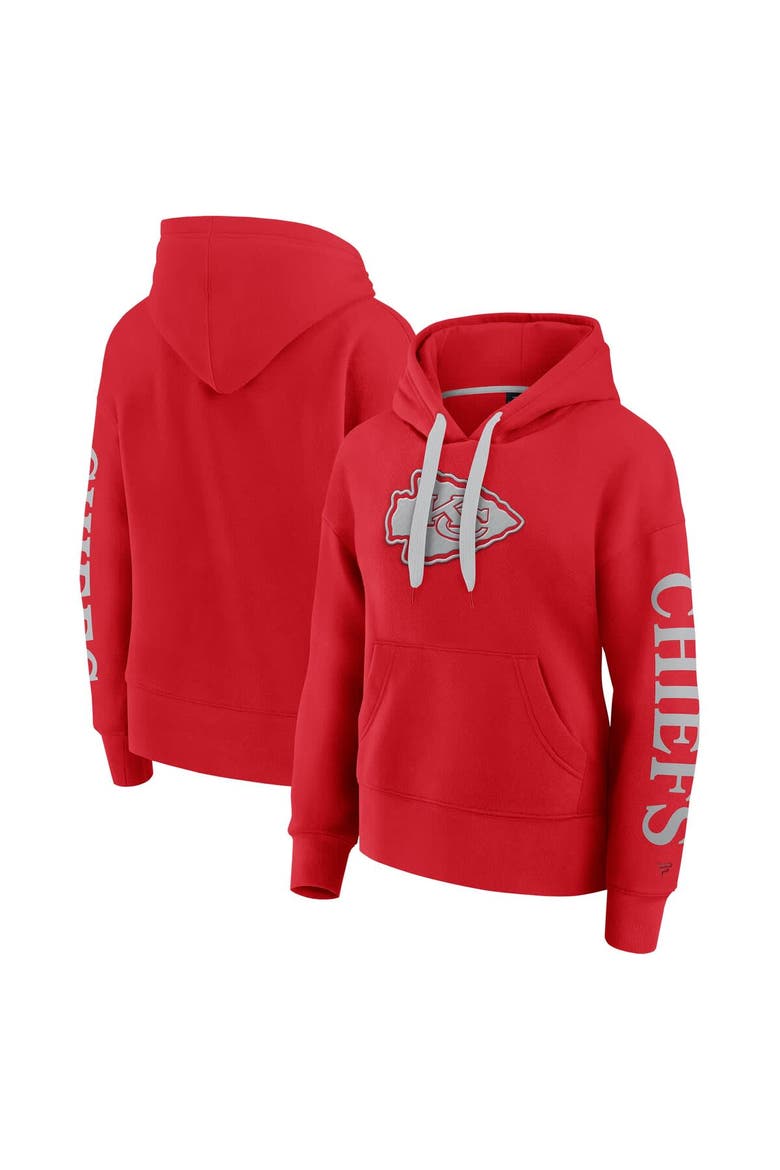 Women's Fanatics  Red Kansas City Chiefs Elements Next Pullover Hoodie, Main, color, Red