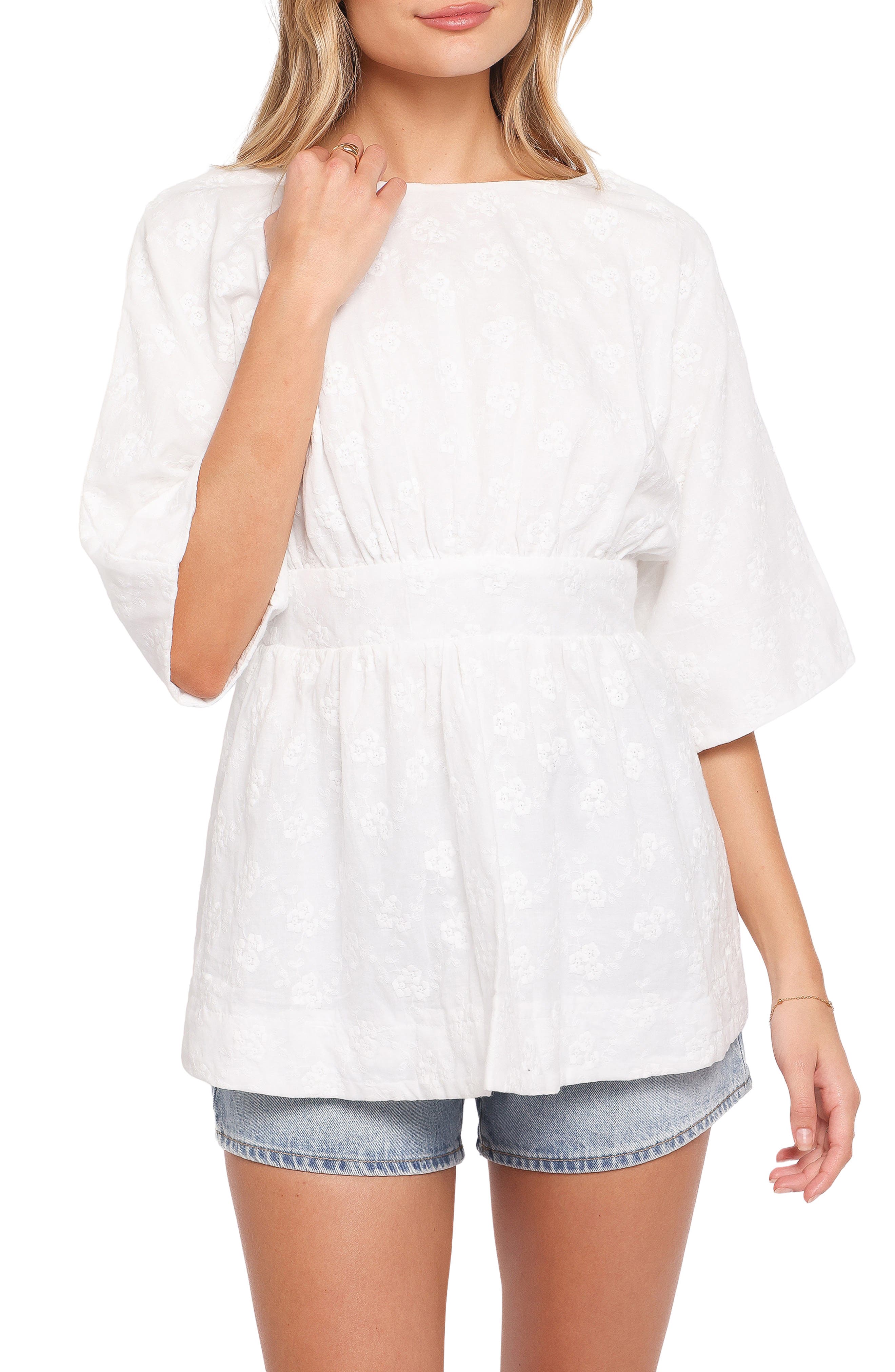 selected WHITE EMBROIDERY