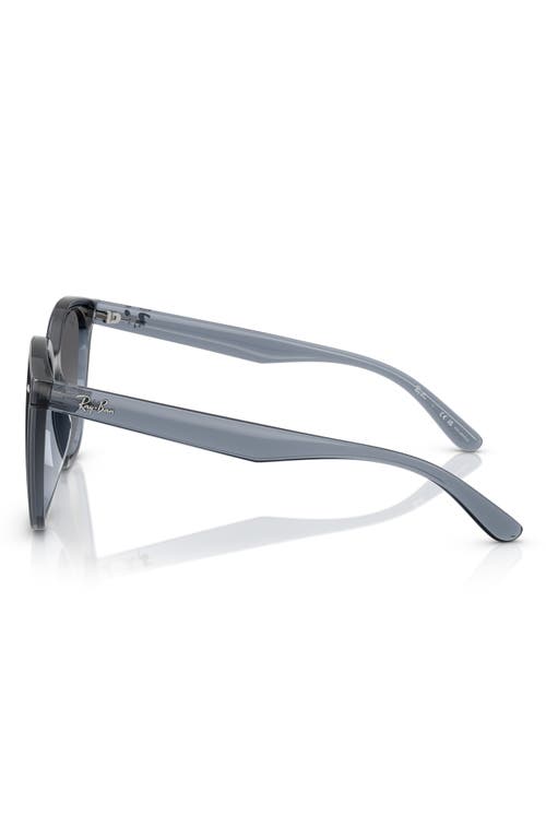 Ray Ban Ray-ban 66mm Polarized Oversize Irregular Sunglasses In Brown