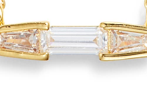 Nordstrom Cubic Zirconia Pendant Necklace In Gold