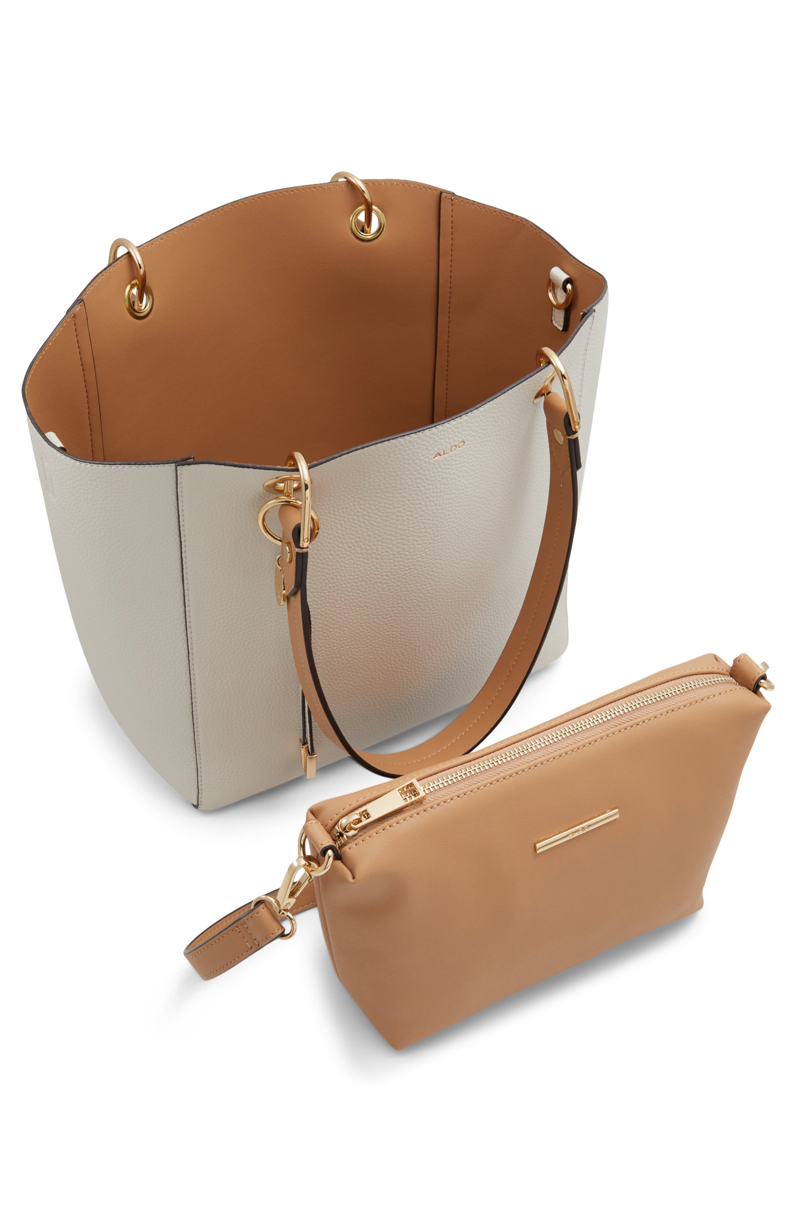 ALDO Marcelinee Faux Leather Tote, Alternate, color, 