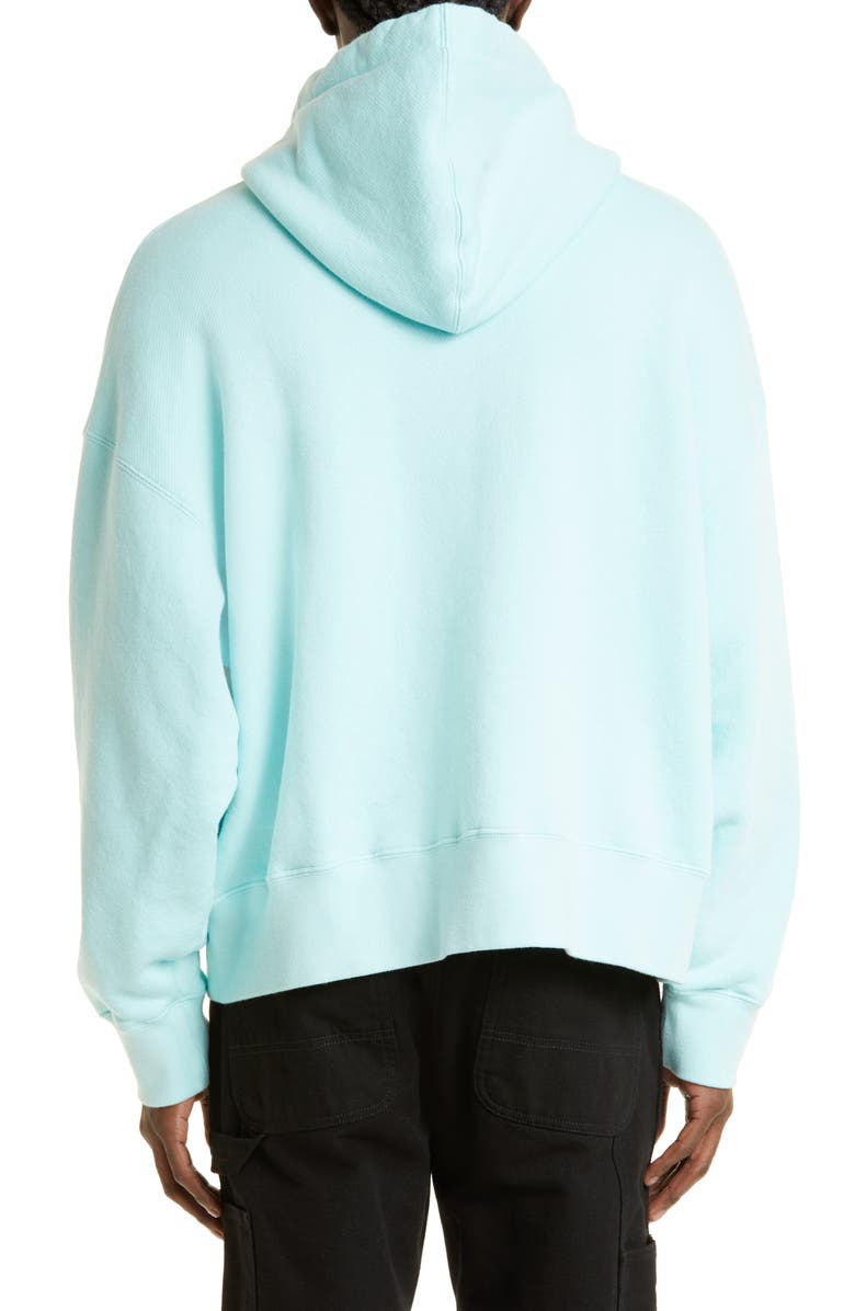 Palm Angels Bear Appliqué Cotton Hoodie, Alternate, color,