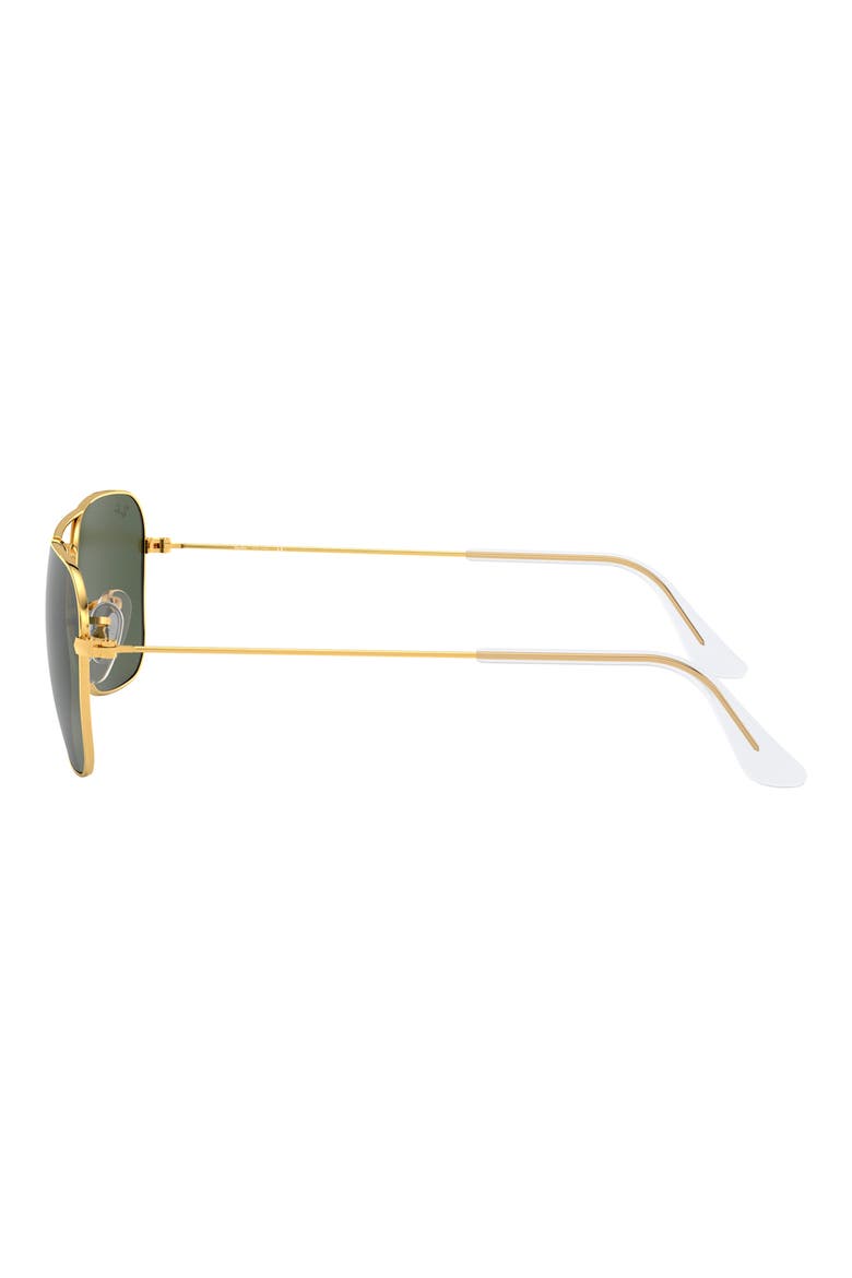 'Caravan' 58mm Aviator Sunglasses, Alternate, color, GOLD