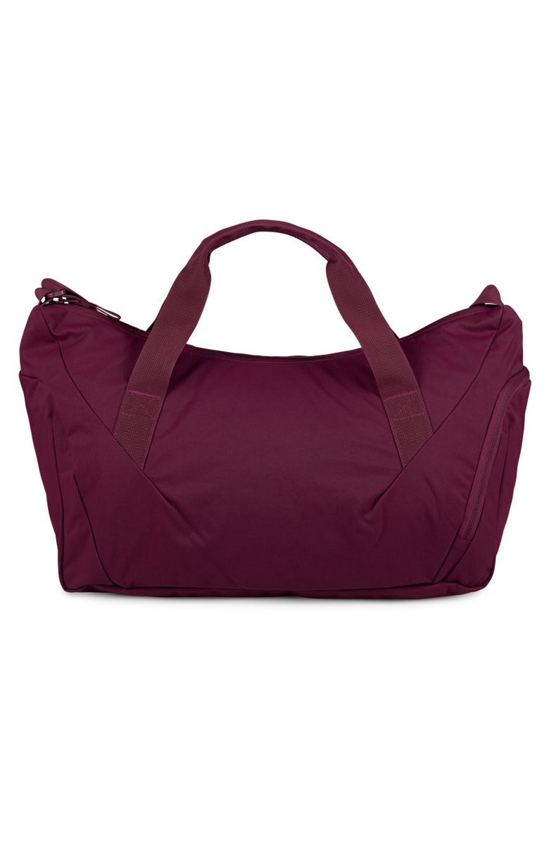 Jansport Recharge Gym Bag Medium, Alternate, color, Cherry Lacquer