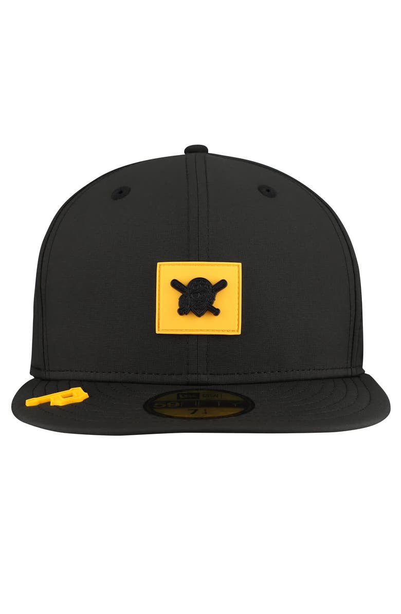 New Era Men's New Era  Black Pittsburgh Pirates 2026 Clubhouse Alternate 59FIFTY Fitted Hat, Alternate, color, Black