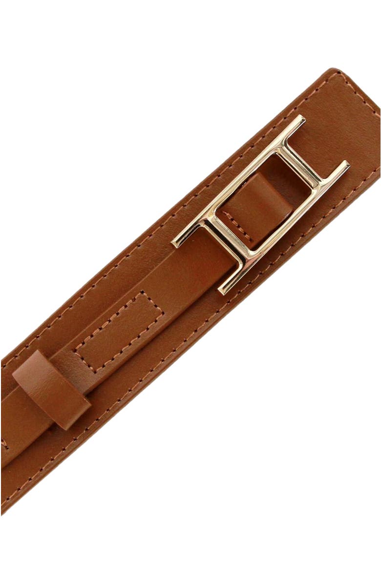 Belle & Bloom Just A Crush Belt, Alternate, color, Brown