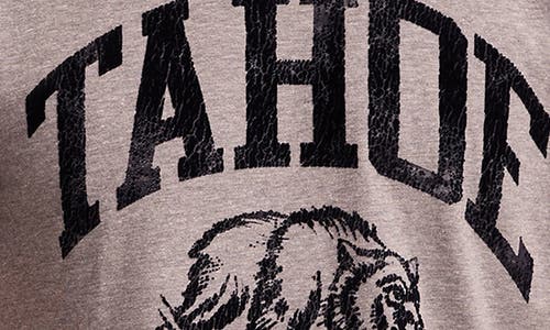Lucky Brand Tahoe Cotton Graphic T-shirt In Heather Grey