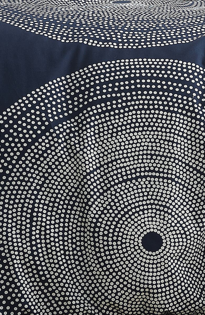 Marimekko Fokus Comforter & Sham Set, Alternate, color, Dark Blue