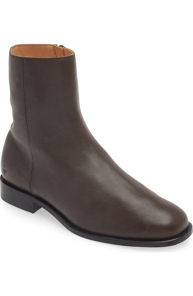 rag & bone Enzo Zip Boot, Main, color, Dark Espresso