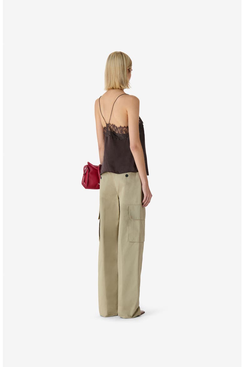 Newin Lace Cami, Alternate, color, Mocha