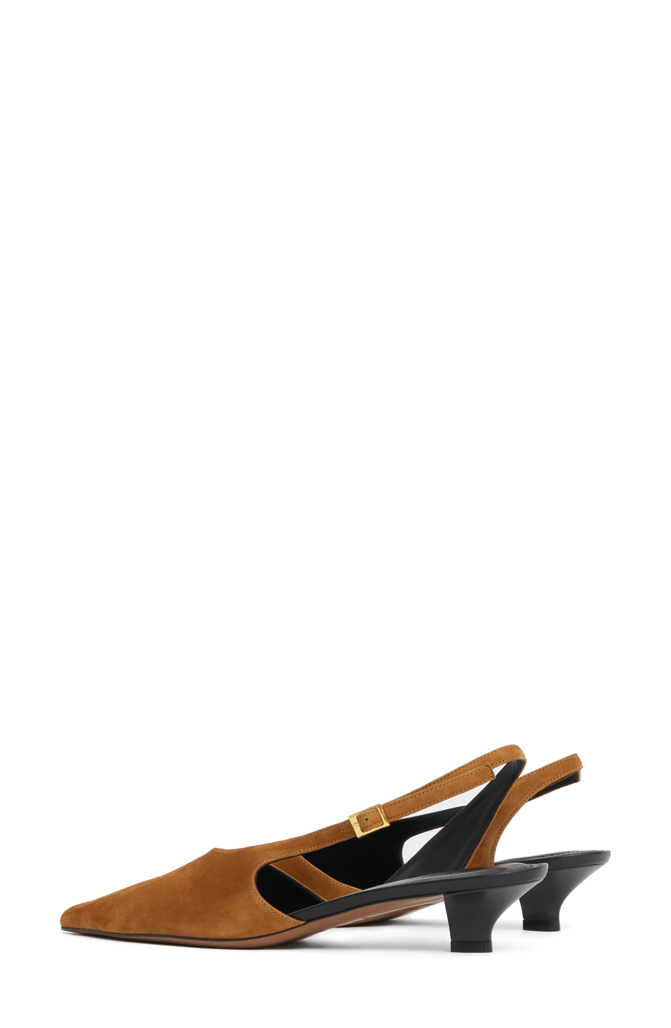 Mansur Gavriel Anna Slingback Pump, Alternate, color, Saddle
