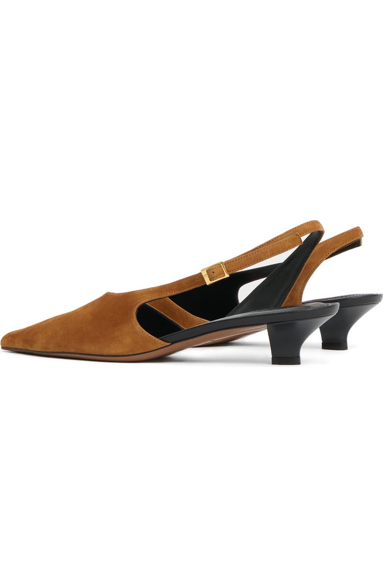 Mansur Gavriel Anna Slingback Pump, Alternate, color, Saddle