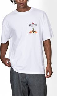 PLEASURES Delivery Cotton Graphic T-Shirt