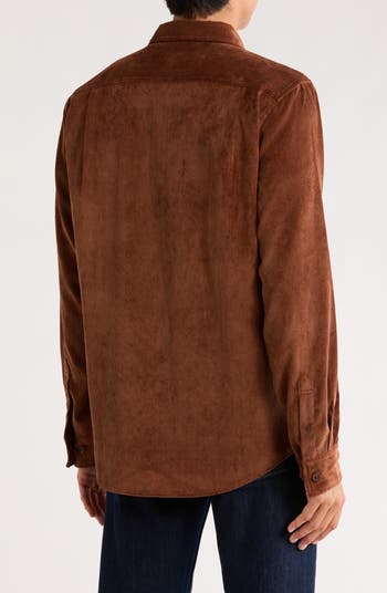 Stretch Corduroy Western Shirt