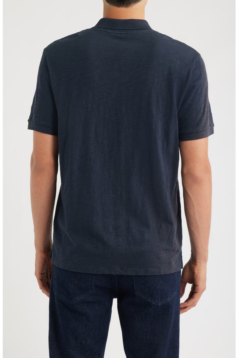 Cotton Slub Jersey Polo, Alternate, color, COASTAL